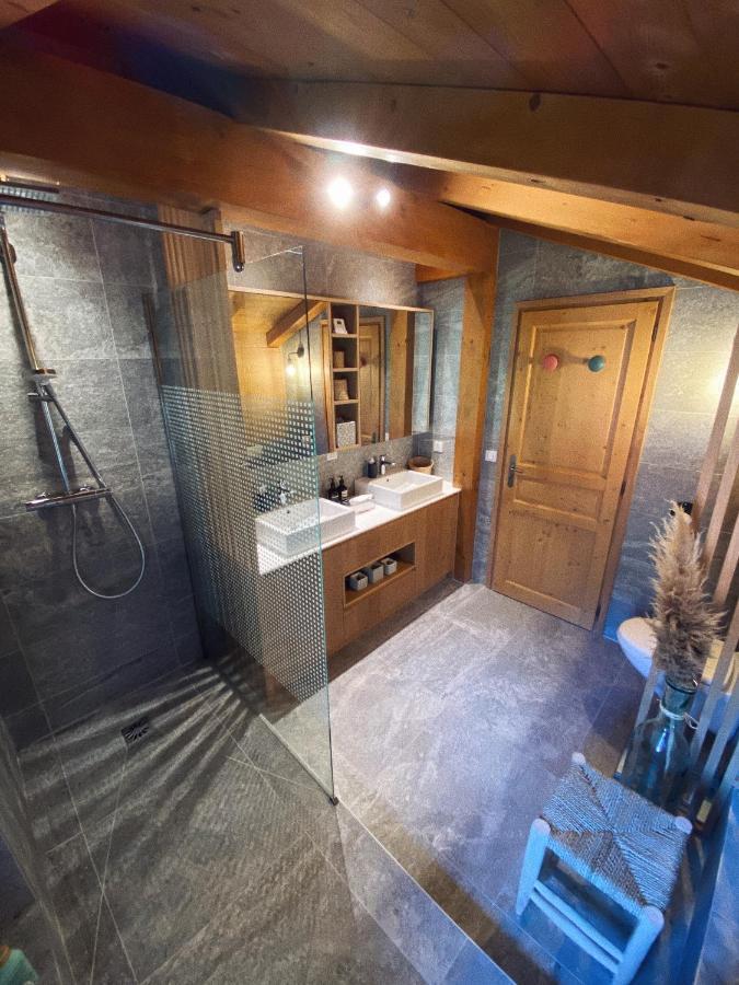 Grand chalet à la montagne Bourg-Saint-Maurice Extérieur photo