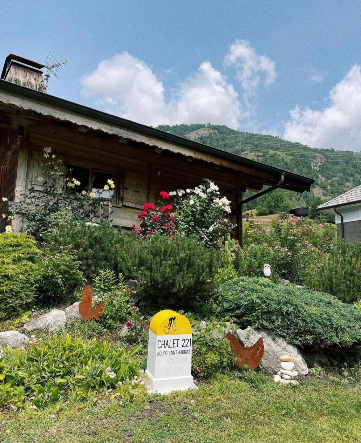 Grand chalet à la montagne Bourg-Saint-Maurice Extérieur photo